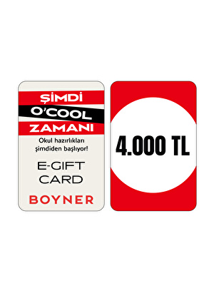 Boyner Digital Hediye Kartı 4000 TL