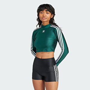 Adidas Kadın Günlük T-Shirt 3 S Cropped Ls Ir8136