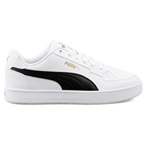 Puma Puma Caven 2.0 PUMA White-PUMA Black-Gol Erkek Spor Ayakkabı