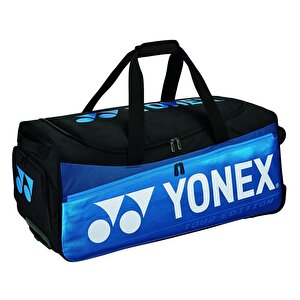 Yonex Pro 92032 Tour Derin Mavi Tekerlekli Seyahat Tenis Çantası 