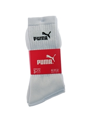 Puma Beyaz Unisex Spor Çorap