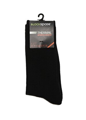Blackspade Siyah Kadın Termal Soket Çorap 9273 Thermal