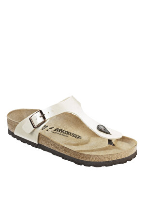 Birkenstock Beyaz Kadın Terlik 943871 - GIZEH