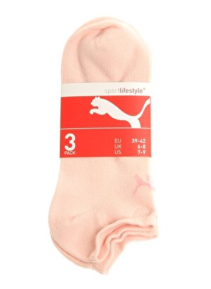 Puma Spor Unisex Pembe Çorap