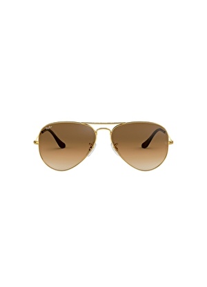 Ray-Ban Aviator RB3025 Damla Altın Erkek Güneş Gözlüğü