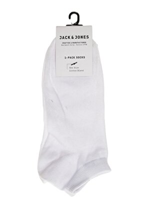Jack & Jones Beyaz Erkek Çorap