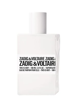 Zadig&Voltaire This is Her! Edp 100 ml Kadın  Parfüm