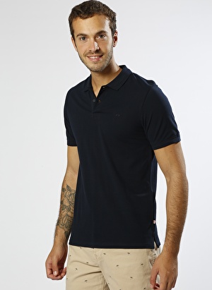 Jack & Jones Polo T-Sh, L, Koyu Lacivert