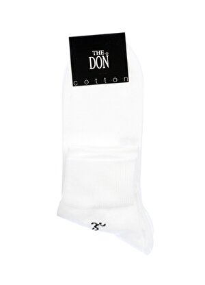 The Don Erkek Beyaz Çorap
