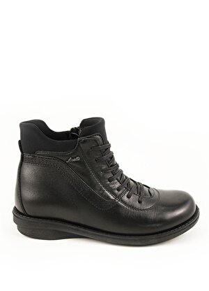 Forelli 28553-H Düz Siyah Kadın Ayakkabı