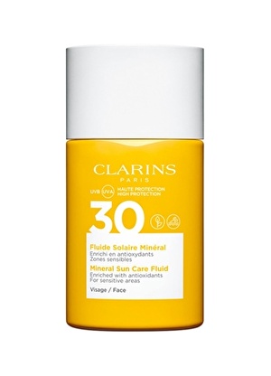 Clarins Mineral Sun Care Fluid SPF 30 Yüz Güneş Kremi 30 ml