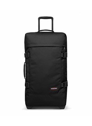 Eastpak Siyah Çekçekli Kumaş Valiz EK00062L0081