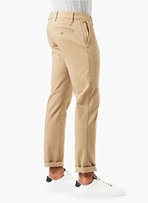 Dockers Skinny Fit Bej Erkek Smart 360 Flex Ultimate Chino Pantolon 75763-0000