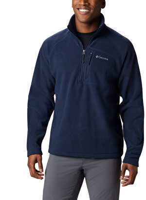 Columbia Mavi Erkek Dik Yaka Polar Sweatshırt FAST TREK™ III HALF ZIP FLEECE 