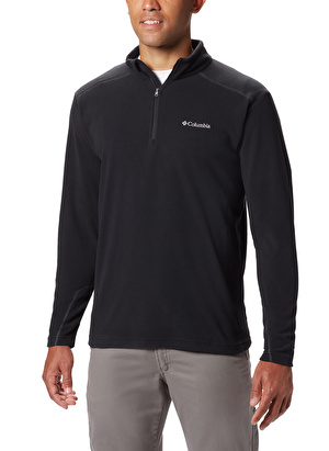 Columbia Siyah Erkek Dik Yaka Polar Sweatshırt KLAMATH RANGE™ II HALF ZIP 