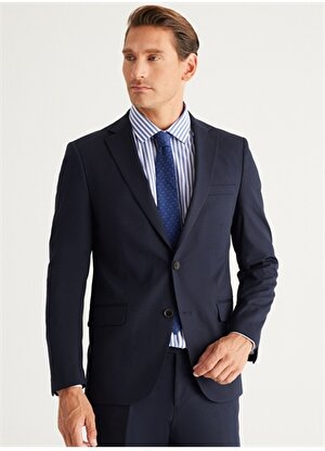 Altınyıldız Classics Normal Bel Slim Fit Lacivert Erkek Takım Elbise 4A3010000071