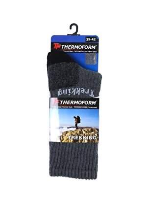 Thermoform 1 Adet Antrasit Erkek Çorap HZTS33