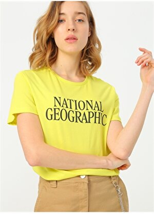 National Geographic Sarı T-Shirt