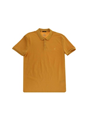 Mavi Düz Hardal Erkek Polo T-Shirt 063247-30719 POLO TİŞÖRT hardal