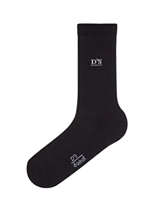 Ds Damat DS0620 Siyah - Beyaz Erkek Çorap