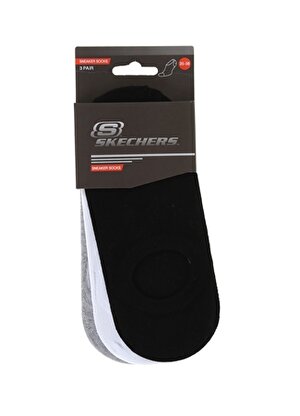 Skechers Çok Renkli Unisex 3lü Spor Çorap U SKX SNKRS Socks 3 Pack  