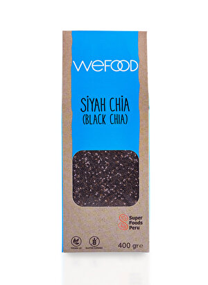 Wefood 400 gr Siyah Chia