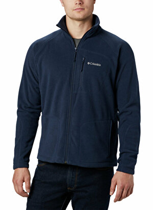 Columbia Mavi Erkek Dik Yaka Polar Sweatshırt 1420426468468 