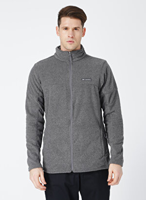 Columbia Gri Erkek Dik Yaka Polar Sweatshırt 1907753030030 