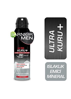 Garnier Men Ultra Kuru Aerosol 150 ml Deodorant