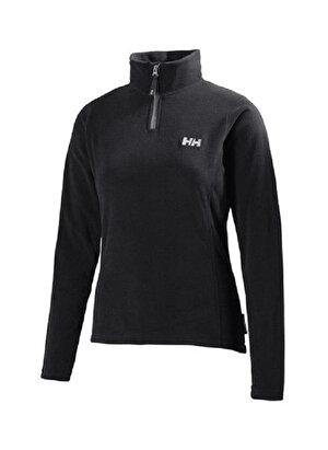 Helly Hansen Siyah Erkek Çocuk Polar Üst 14001_990 HH JUNIOR RIDER 1/2 ZIP     