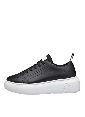 Armani Exchange Siyah Kadın Yüksek Taban Sneaker XDX043-XCC64-00002 