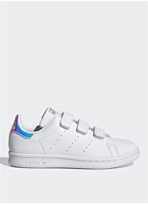 Adidas FX7539 STAN SMITH CF C Beyaz - Gümüş Kadın Yürüyüş Ayakkabısı 