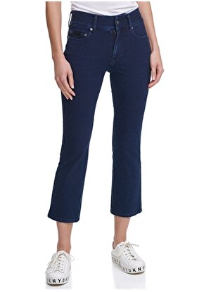 Dkny Jeans  Standart Koyu İndigo Kadın Denim Pantolon E0RKF600