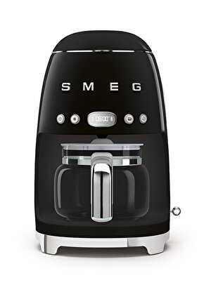 SMEG 50'S Style Retro Siyah DCF02BLEU Filtre Kahve Makinesi