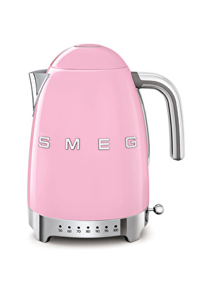 SMEG 50'S Style Retro KLF04PKEU Pembe Isı Ayarlı Kettle