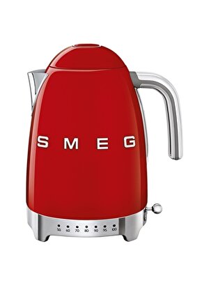 SMEG 50'S Style Retro KLF04RDEU KırmızıIsı Ayarlı Kettle