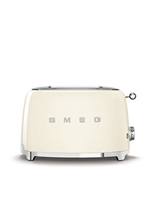 SMEG 50'S Style Retro TSF01CREU Krem 2xEkmek Kızartma Makinesi