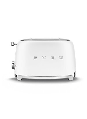 SMEG 50'S Style Retro TSF01WHMEU Mat Beyaz Ekmek Kızartma Makinesi