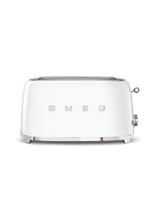 SMEG 50'S Style Retro TSF02WHEU Beyaz 4x Ekmek Kızartma Makinesi