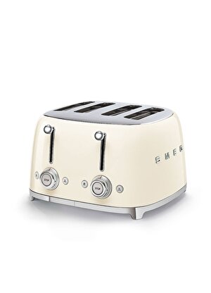 SMEG 50'S Style Retro TSF03CREU Krem Ekmek Kızartma Makinesi