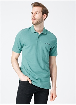 Columbia Yeşil Erkek Polo T-Shirt CS0214 M CASCADE RANGE SOLID POLO I  