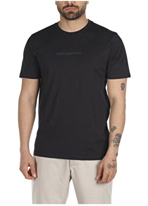 Columbia Siyah Erkek O Yaka Baskılı T-Shirt CS0121 CSC BAR SPLIT GRAPHIC SS TEE
