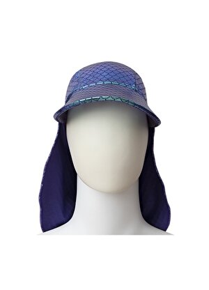 Slipstop    Baskılı Çok Renkli Kız Çocuk Güneş Şapkası SK21110016 Ivy 