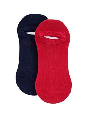 U.S. Polo Assn. 2'li Kırmızı Kadın Çorap 2'Lİ PAKET