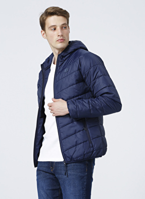 Hummel Lacivert Erkek İnce Mont HMLPERRINOS JACKET  