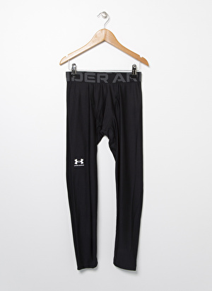 Under Armour Siyah Erkek Çocuk Dar Paça Uzun Fitted Düz Tayt 1361738-001 UA HG Armour Leggings 