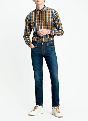 Levis 511 Erkek Normal Bel Dar  Denim Pantolon SLIM BIOLOGIA AD A2081-0000_LSE