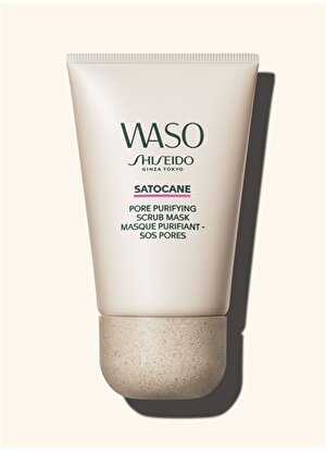 Shiseido Waso Satocane Pore Purıfyıng Scrub Mask / Gözenek Temizleyici Peelıng Maske