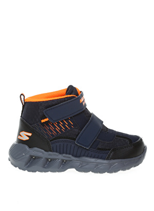 Skechers 401504N Nvbk Magna-Lights      Lacivert - Siyah Erkek Çocuk Bot