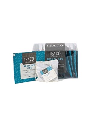 Tea Co - Read My Lıps - Hindistan Cevizi Ve Ananaslı Meyve Çayı - Sachet Pack - 24Gr 